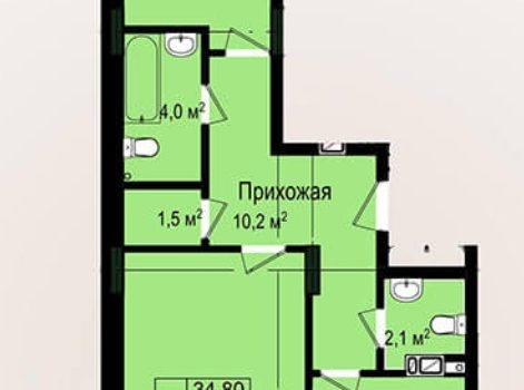 003071 * 2к.кв. Новые дома